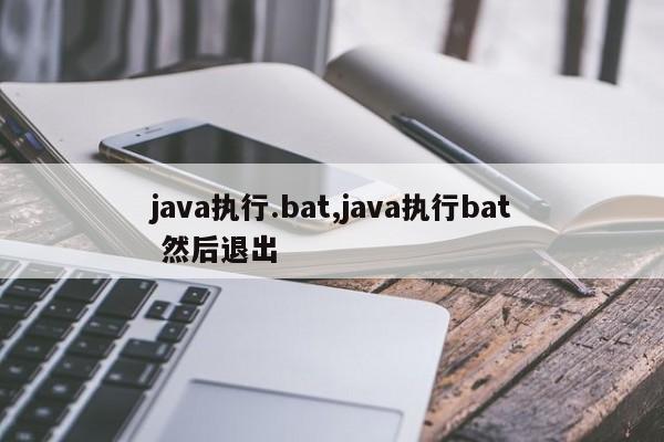 java执行.bat,java执行bat 然后退出